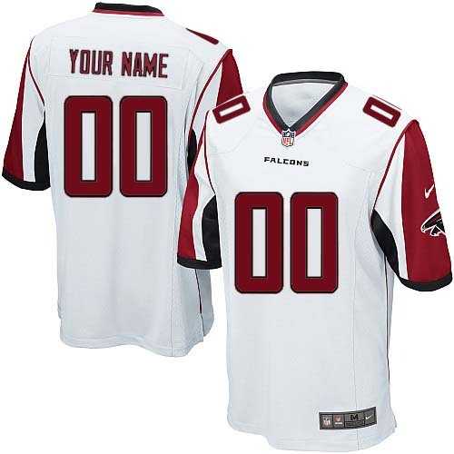Youth Nike Atlanta Falcons Customized White Team Color Stitched NFL Game Jersey,We sell and wholesale Youth Nike Atlanta Falcons Customized White Team Color Stitched NFL Game Jersey on line form chian!